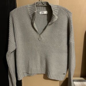 Hollister sweater.  Quarter zip.  Medium.  Good condition